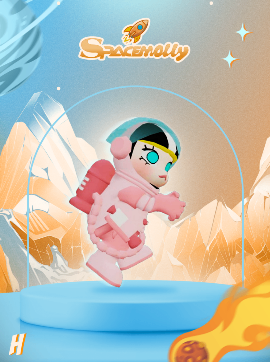 Space Molly Rosa (Escalada)