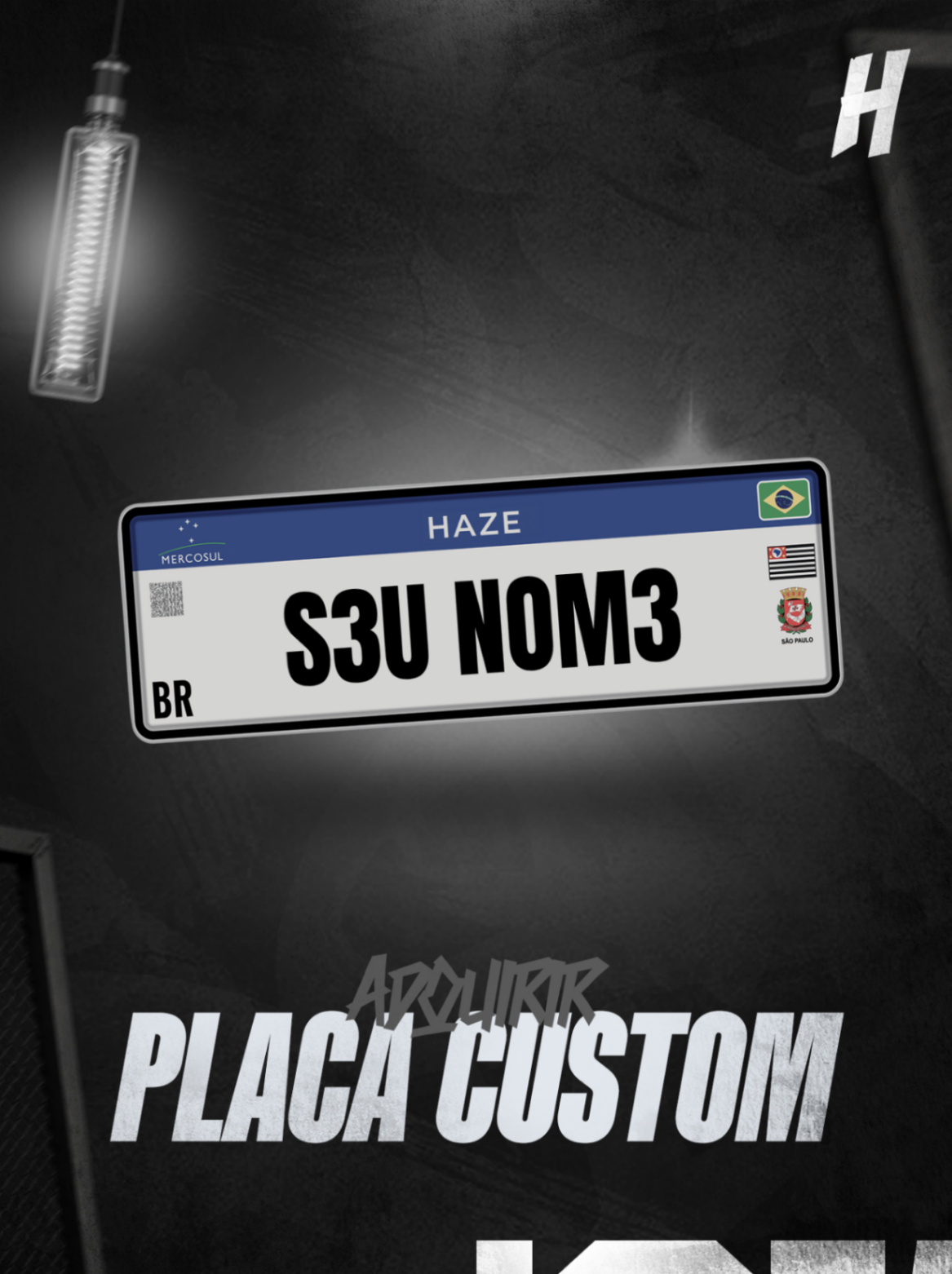 Placa Personalizada