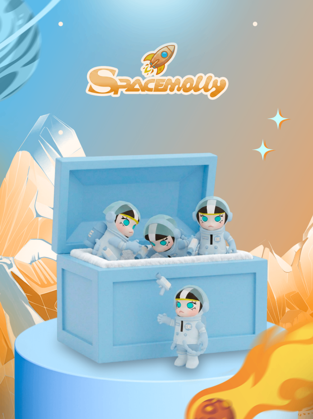 Bundle Space Molly Azul Claro