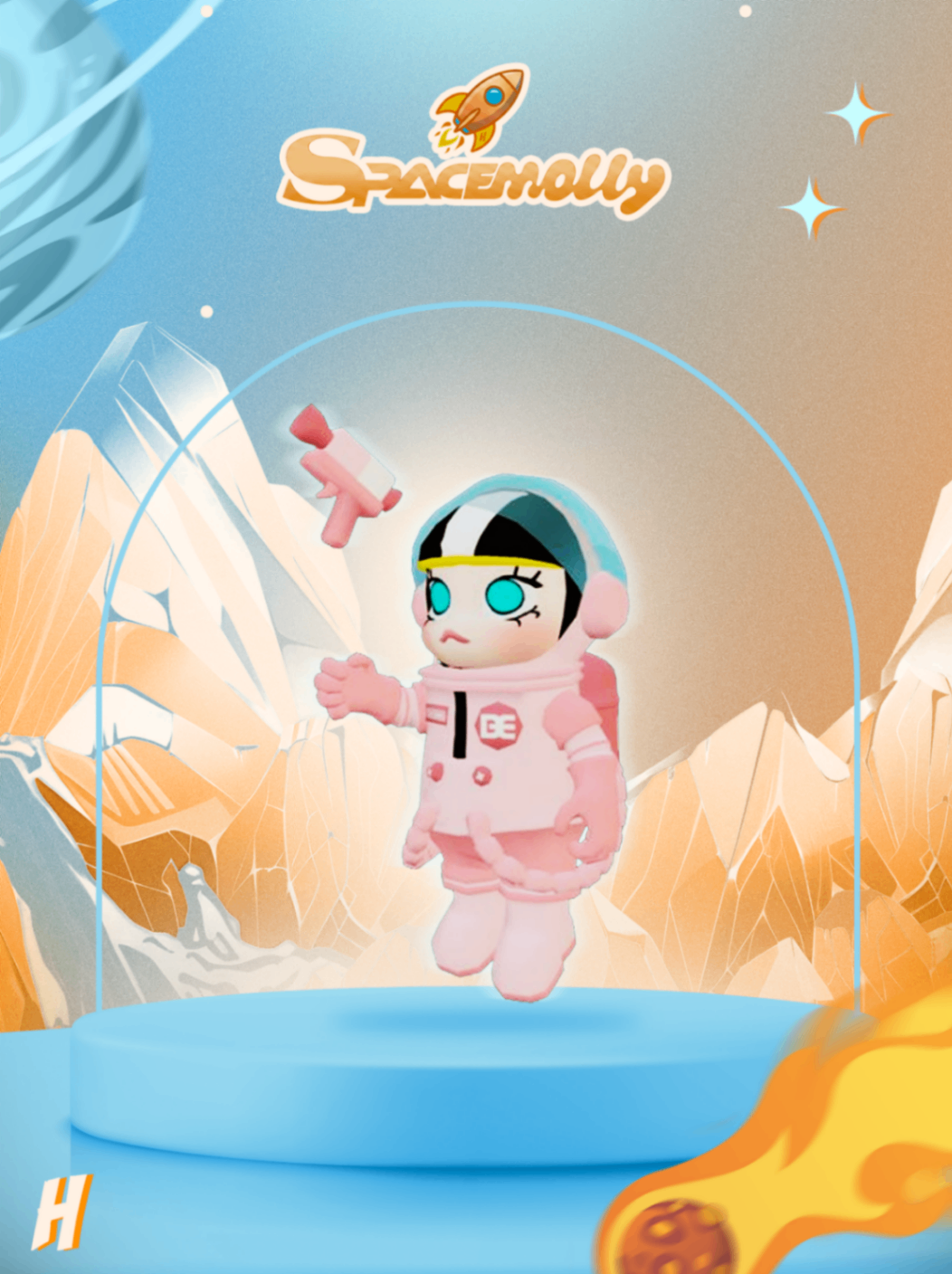 Space Molly Rosa (Lateral)