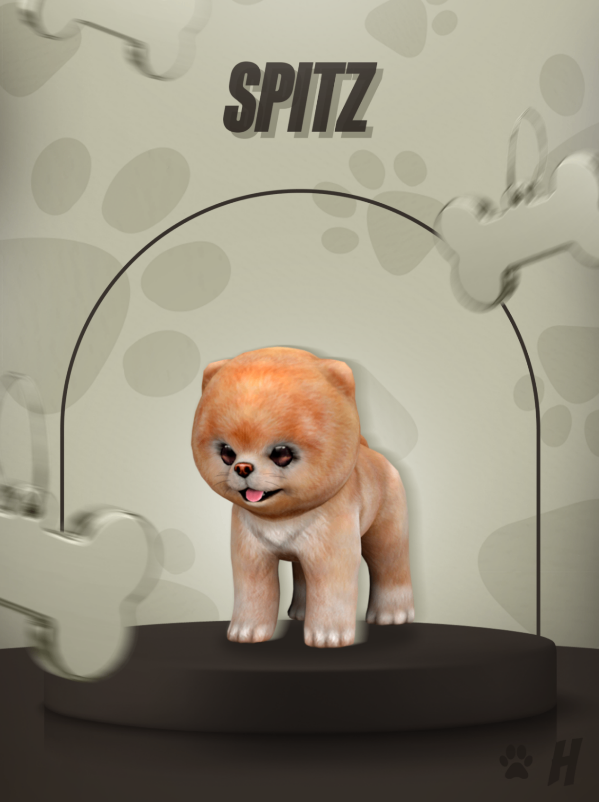 Spitz Alemão (Animada)