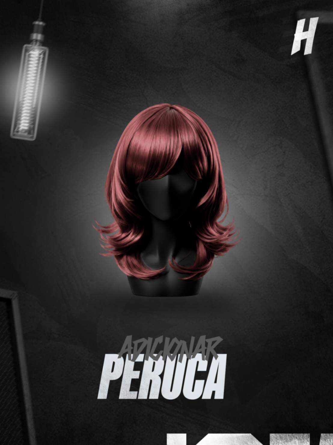 Adição Cabelo/Peruca Exclusiva